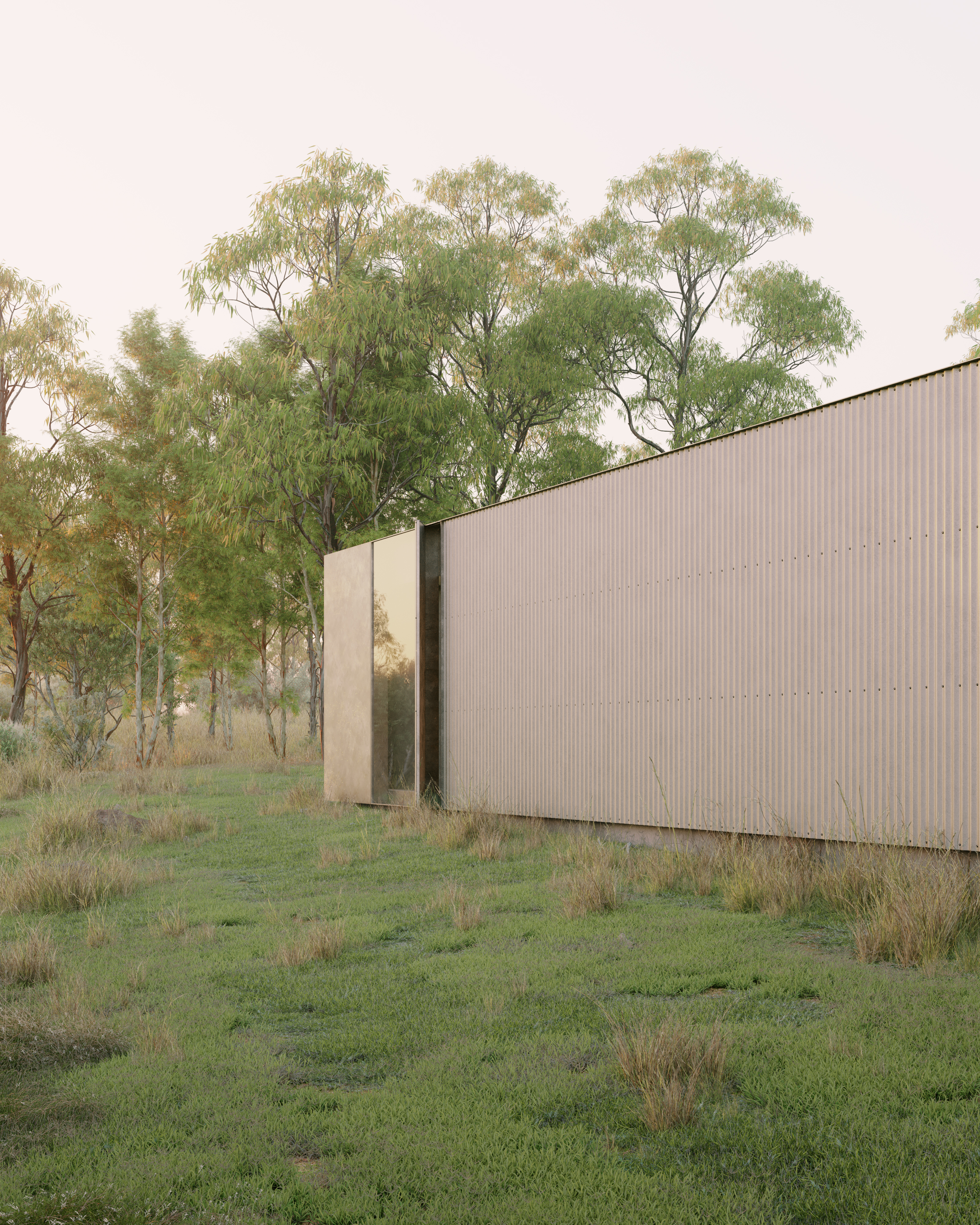 Corindhap. Ellul Architecture. Rural Venacular. Corrugagted Iron. Architectural Shed